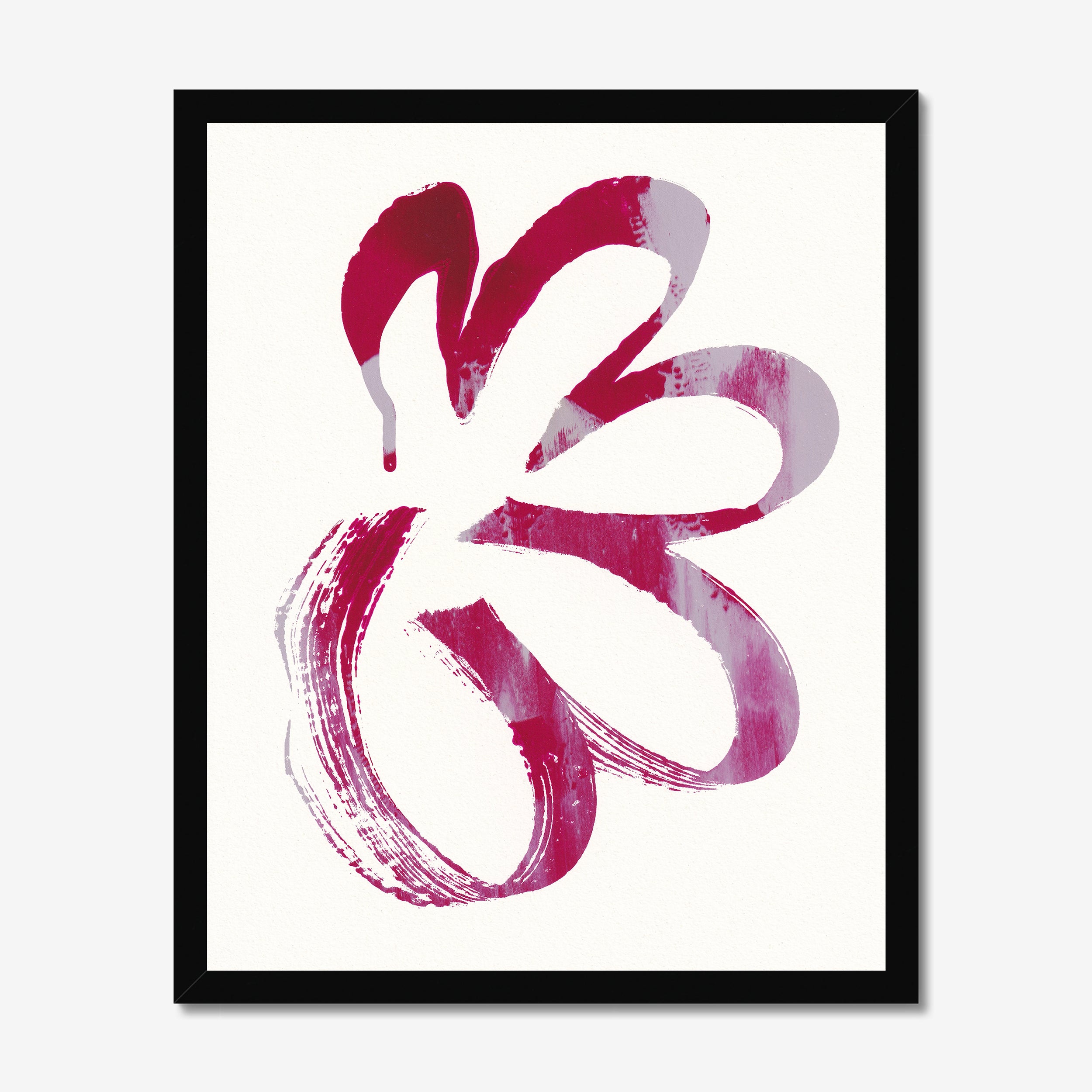 Monotype Fluid Form 01 Fine Art Print
