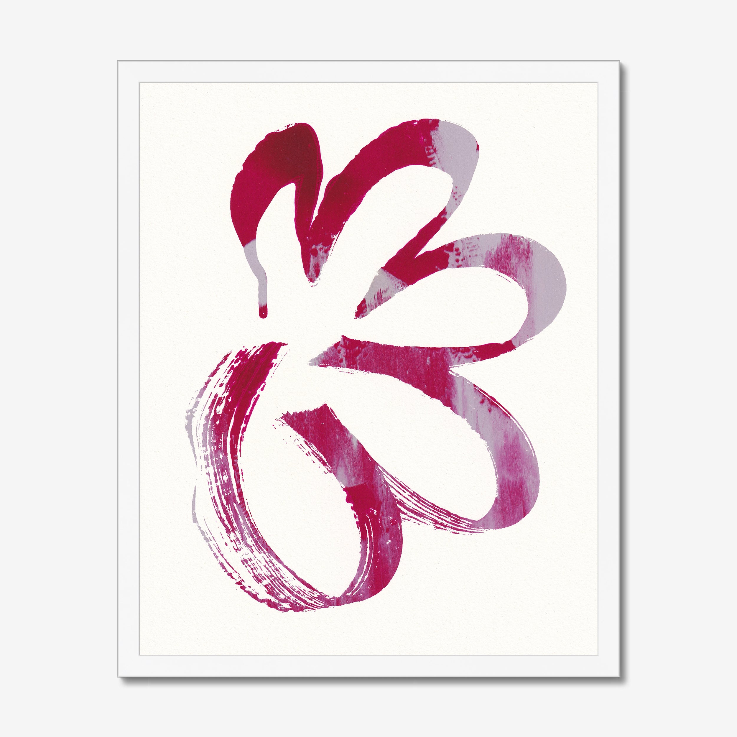 Monotype Fluid Form 01 Fine Art Print