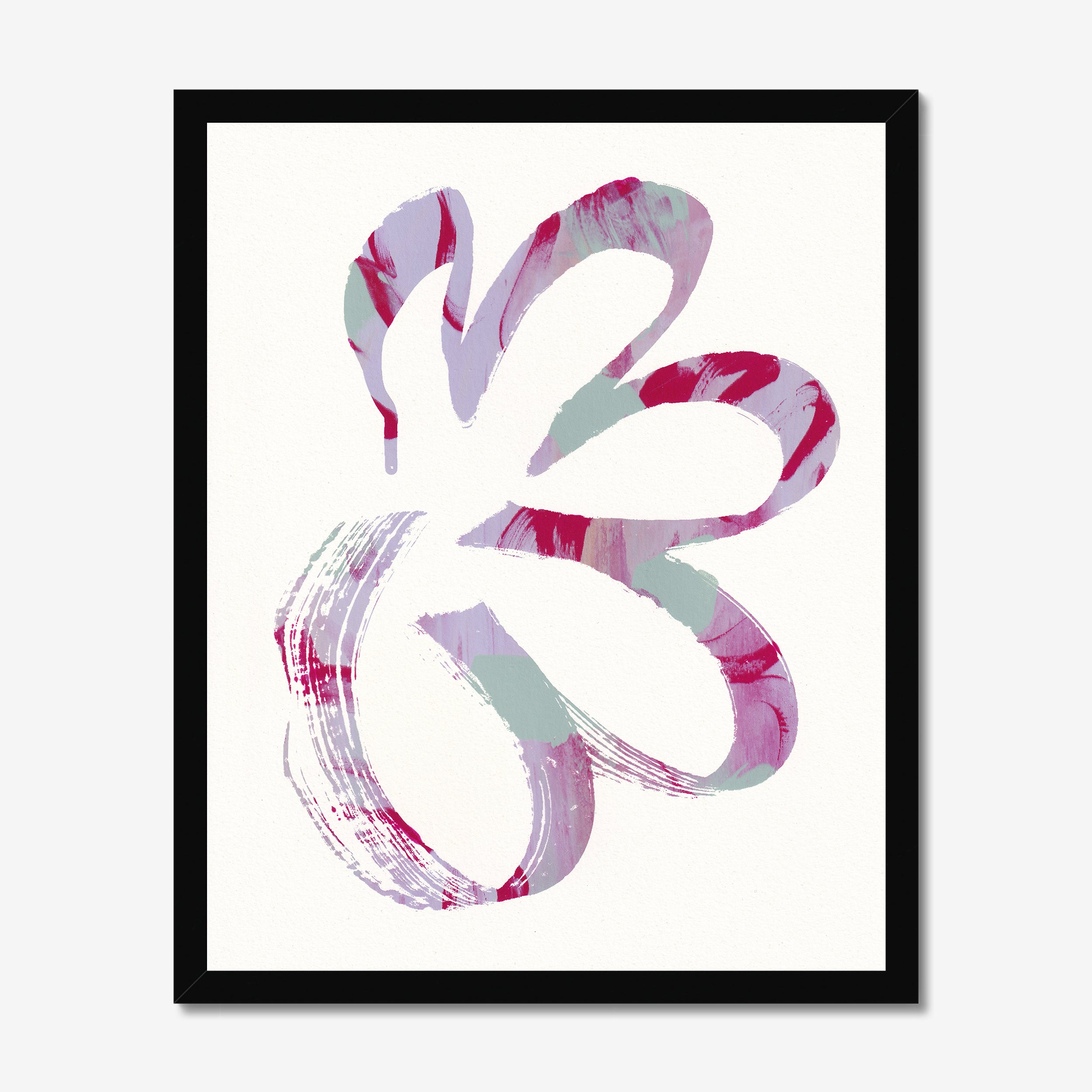 Monotype Fluid Form 02 Fine Art Print